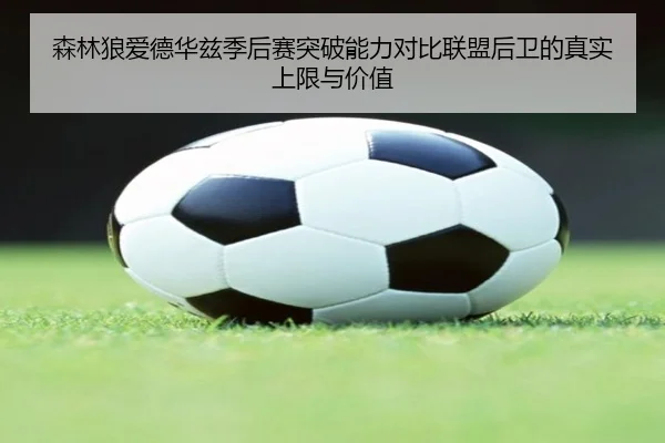 森林狼爱德华兹季后赛突破能力对比联盟后卫的真实上限与价值